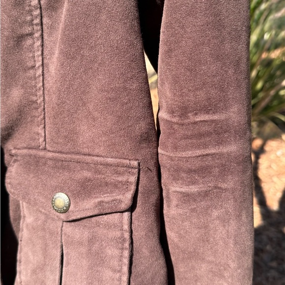 Abercrombie & Fitch Vintage Military-Style Utility Jacket Brown Women’s M New - Picture 5 of 13